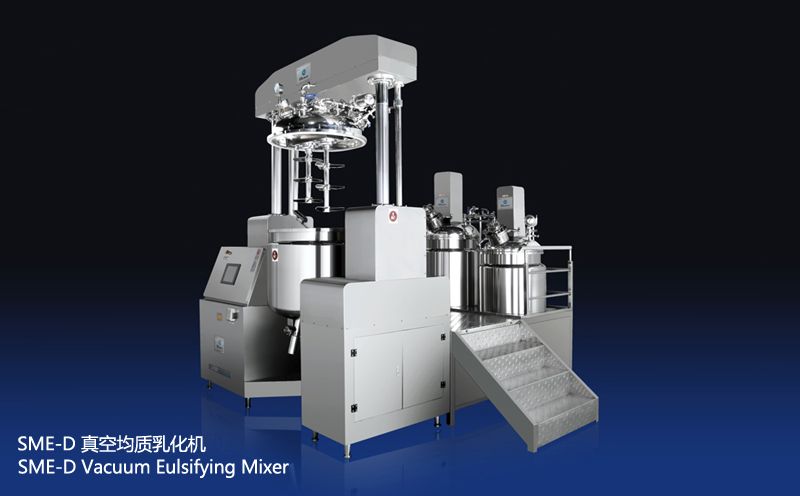 SME-D 500L真空均质乳化机(上均质带PLC控制)图片