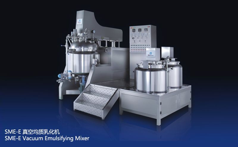 SME-E 1000L真空均质乳化机(螺带搅拌内外循环均质)图片