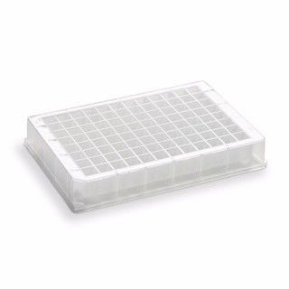 存储/反应微孔板,96孔,聚丙烯,0.7 mL/方形孔,平底,19 mm高,50/包图片