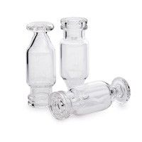 Vial, clear, high recovery, crimp/snap, wine-glass shape, 15µL reservoir, 100/pk图片