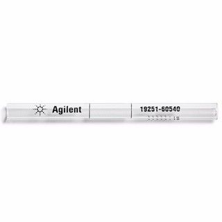 Inlet liner, split, straight, with glass wool图片