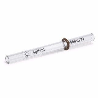 Inlet liner, Ultra Inert, split, straight, glass wool, 5/pk图片