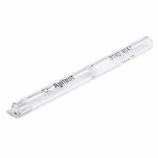 Inlet liner, split, single taper, glass wool, deactivated, low pressure drop图片