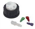 InfinityLab stay safe cap, GL45, 4 ports, for waste图片