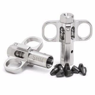 Agilent Self Tightening column nut for Shimadzu GC/MS. Includes nut for SPL inlet, nut for MS transfer line connection, 0.4 mm graphite/polyimide ferrules (10/pk) for 250μm columns图片