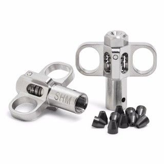 Agilent Self Tightening column nut kit for Shimadzu, includes 2 nuts, 10 ferrules for 320µm columns图片