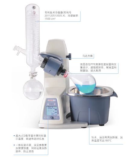 RE100-Pro旋转蒸发器图片