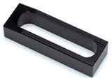 用于2 mm光程大样品池的垫片,安装在标准12.5 x 12.5 mm池支架中,黑色阳极氧化铝图片