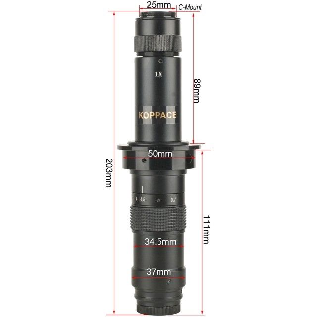 KP-Z45Y 48X-314X工业显微镜镜头图片