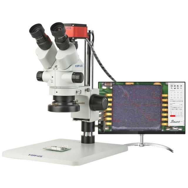 KP-N4500 3.5X-90X,4K,830万像素三目立体测量显微镜图片