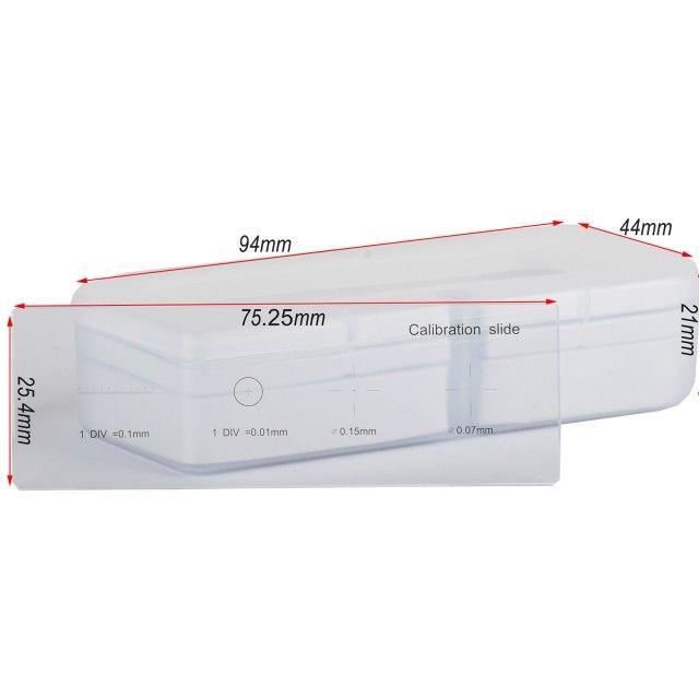 KP-0.1mm 0.1mm-0.01mm测量显微镜用校准尺图片