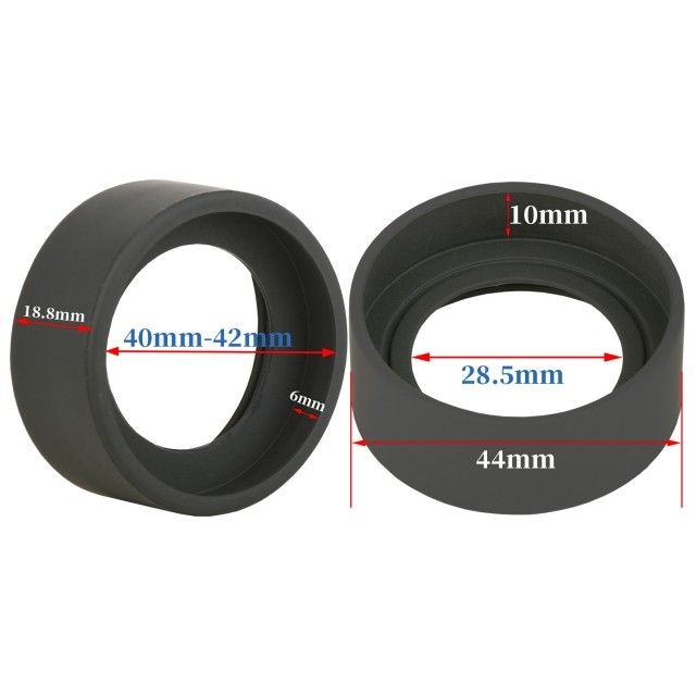 KP-H3 1对显微镜平角眼罩,适用于40-42mm立体显微镜目镜眼罩图片