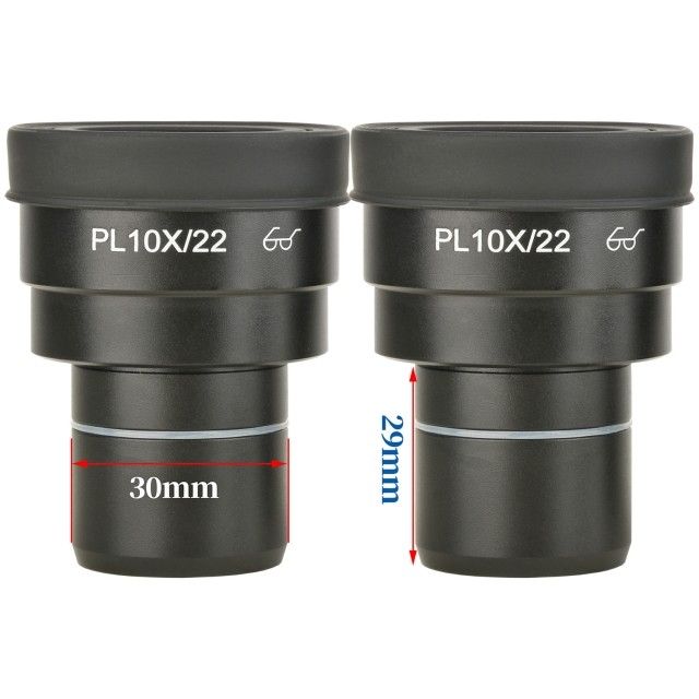 KP-PL10X-A高眼点大视野平场目镜,PL10X/22mm,安装接口30mm图片