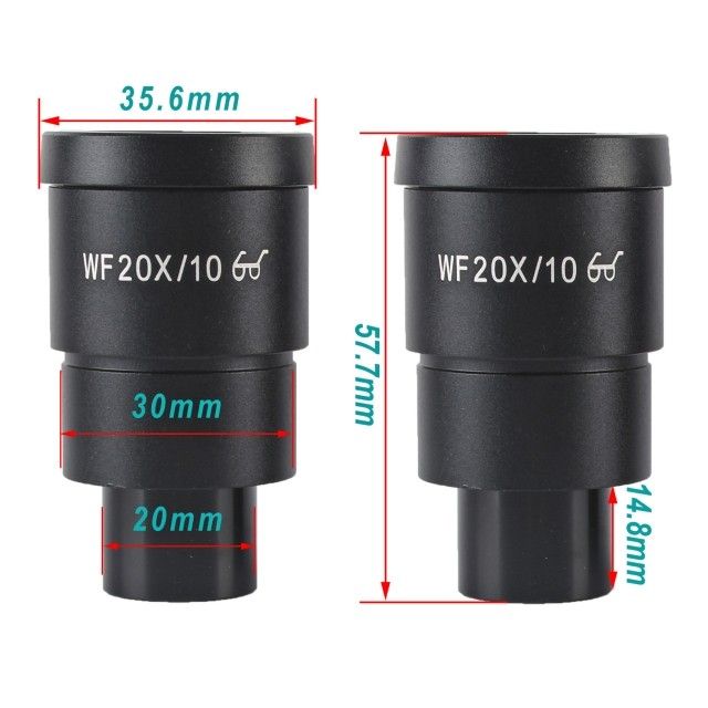 KP-20X WF20X/10高眼点宽视场显微镜目镜,安装接口30mm图片