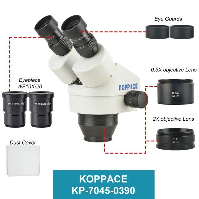 KP-7045-0390 3.5X-90X双目立体显微镜镜头图片