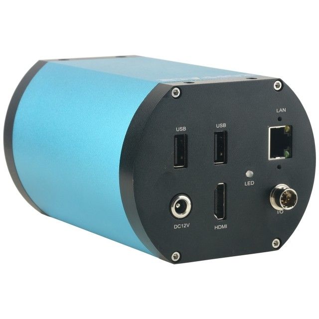 KP-AF600 1X-14X高清自动对焦工业显微镜相机HDMI/LAN输出支持拍照录像图片