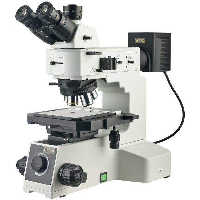 KP-MX600 50X-500X三目金相显微镜明暗场,偏光DIC观察,4英寸大平台图片